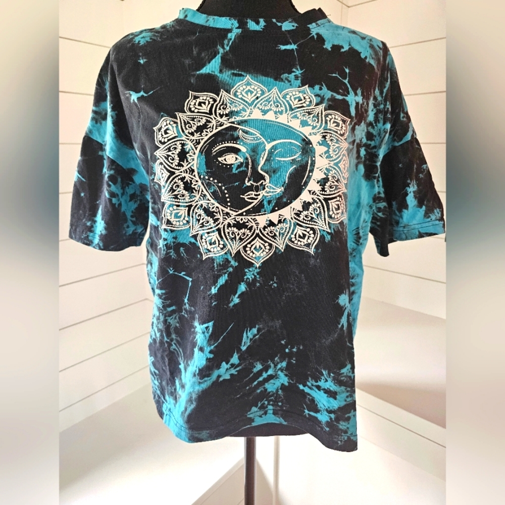 SHEIN tie-dye graphic tee